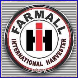 Farmall International Harvester Tractor Banner Sign Mural Med L XL XXL Sizes