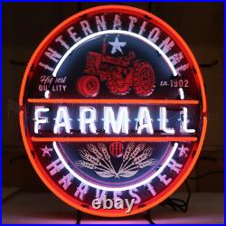 Farmall Neon Sign Case IH Farm Tractor International Harvester