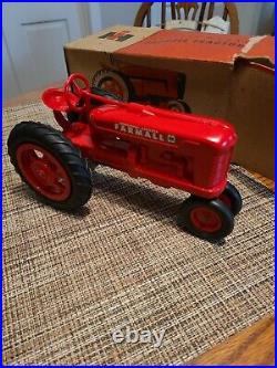 Farmall Plastic Products Toy Tractor vtg International Harvester Farm Tractor