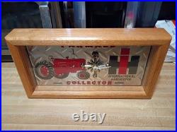 Farmall Tractor International Harvester Working Wall Clock