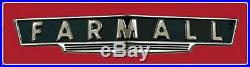 Farmall Tractor Large Steel Sign, 42 x 11 Key Enterprises, Inc. Free shipping