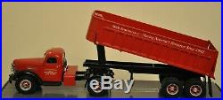 First Gear Collectible International KB-10 Tractor With Dump Trailer 134 Scale