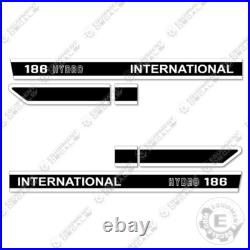 Fits International Harvester 186 Hydro Decal Kit Tractor 7 YEAR 3M VINYL