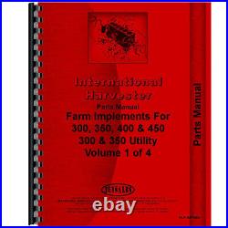 Fits International Harvester 300 Implement Parts Manual