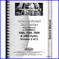 Fits International Harvester 3088 Tractor Chassis Only Service Manual