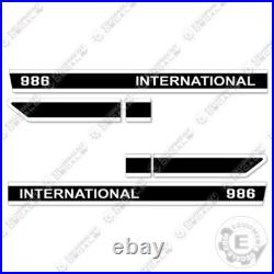Fits International Harvester 986 Decal Kit Tractor 7 YEAR OUTDOOR 3M VINYL