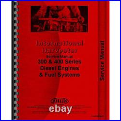 Fits International Harvester DT466 Engine Service Manual