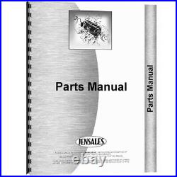 Fits International Harvester TYPE A Tractor Parts Manual