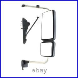 For 08-17 WorkStar/Durastar Truck Mirror Power Heated withSignal Chrome Right Side