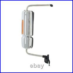 For 08-17 WorkStar/Durastar Truck Mirror Power Heated withSignal Chrome Right Side