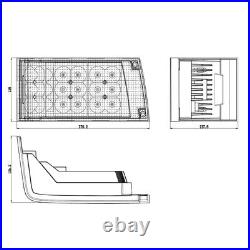 For Case IH Magnum 7150,7210,7220,8930,8940,8950 LED Corner Headlights 91972C2