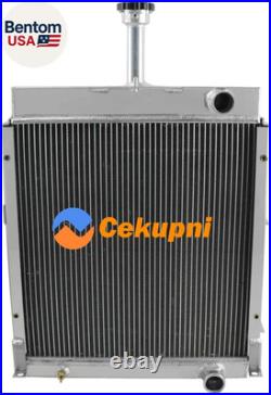 For International Case Ih 385 Radiator 84524C93 385 485 684 885 Radiator, 3 Row