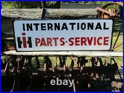 HAND PAINTED INTERNATIONAL HARVESTER Truck Parts Service IH SHOP TRACTOR SIGN