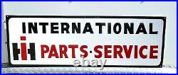 HAND PAINTED INTERNATIONAL HARVESTER Truck Parts Service IH SHOP TRACTOR SIGN