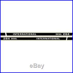 High Quality 284 Diesel International Harvester Farmall Tractor Decal Kit
