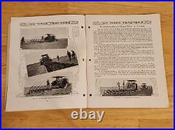 IHC International Harvester Company Titan Gasoline Tractors Catalog Original