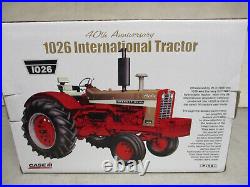 IH 1026 Gold Demonstrator Toy Tractor 40th Anniversary Edition 1/16 Scale, NIB