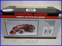IH 340 Utility Toy Tractor with Loader 2008 North Iowa Toy Show 1/16 Scale NIB