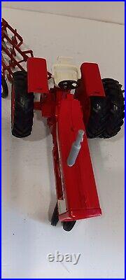 IH Farmall 706 Narrow Front WithTru Scale 4 Bottom Plow 1/16 Scale Excellent Cond