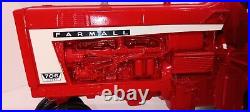 IH Farmall 706 Narrow Front WithTru Scale 4 Bottom Plow 1/16 Scale Excellent Cond