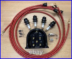 IH Farmall F-12 Tune Up Kit Spark Plugs, Cloth Wires, F4 Magneto Cover & Points IH Farmall F-12 Tune Up Kit Spark Plugs, Cloth Wires, F4 Magneto Cover & Points