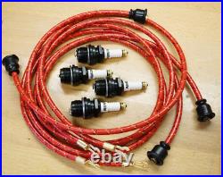 IH Farmall F-12 Tune Up Kit Spark Plugs, Cloth Wires, F4 Magneto Cover & Points IH Farmall F-12 Tune Up Kit Spark Plugs, Cloth Wires, F4 Magneto Cover & Points