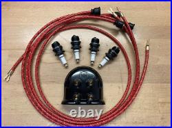 IH Farmall F-12 Tune Up Kit Spark Plugs, Cloth Wires, F4 Magneto Cover & Points IH Farmall F-12 Tune Up Kit Spark Plugs, Cloth Wires, F4 Magneto Cover & Points