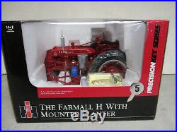 IH Farmall H Toy Tractor with Mounted Planter Precision Key #5 1/16 Scale, NIB