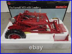 IH Farmall MD with Loader Toy Tractor Precision Classics #10 1/16 Scale, NIB