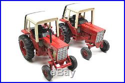 IH International 1586 Tractor & Cab+IH HarvesterFront End Loader ERTL 1/16 Scale