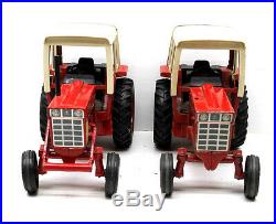 IH International 1586 Tractor & Cab+IH HarvesterFront End Loader ERTL 1/16 Scale