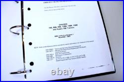 IH International 986 1086 1486 Tractor Service Parts Operators Manual Repair Set