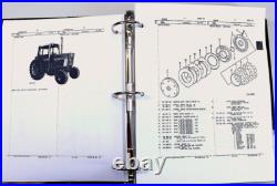 IH International 986 1086 1486 Tractor Service Parts Operators Manual Repair Set