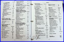 IH International 986 1086 1486 Tractor Service Parts Operators Manual Repair Set