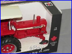 IH International Farmall 1256 Diesel Toy Tractor 2002 Ontario 116 NIB ROPS