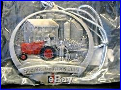 IH International Farmall M Tractor 2004 Pewter Christmas Ornament 1st IN SERIES