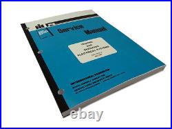 IH International Harvester 186,786,886,986,1086,1486,1586 Service Repair Manual