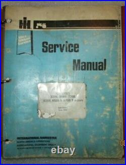 IH International Harvester 6388, 6588,6788 Tractor Blue Ribbon Service Manual