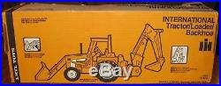 IH International Harvester Backhoe Tractor Loader 1/16 Ertl Toy 472 1970's withBox