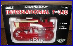 IH International T340 Crawler Tractor 116 Ertl Toy 1995 Case Collector Edition