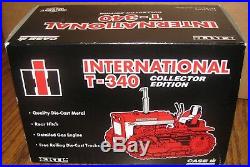IH International T340 Crawler Tractor 116 Ertl Toy 1997 Case DEALER CollectorEd