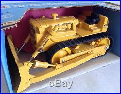 IH International TD-25 Crawler Dozer Toy Tractor with Blade Blue Box NIB ERTL 1/16