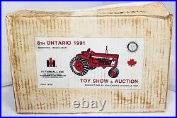 IH McCormick Farmall 806 Tractor 1991 Woodstock Ontario Toy 6th Show 116