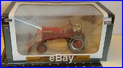 IH McCormick Farmall Cub withblade&chains 1/16 diecast tractor replica by SpecCast