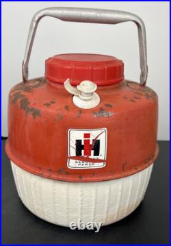 IH international Harvester Coleman water jug cooler vintage truck tractor camp