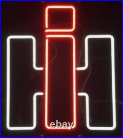 IH international Harvester Tractor 20x16 Neon Sign Light Lamp Farm Equipment