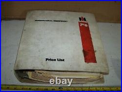 INTERNATIONAL HARVESTER 1985 Farm Tractor Implement Full Line Dealer Price List