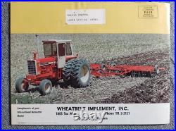 INTERNATIONAL HARVESTER Farm Equipment Buyers Guide Tractor Brochure 1967