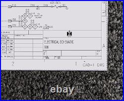 INTERNATIONAL HARVESTER IH WHEEL TRACTORS 986 Electrical Wiring Diagram Manual