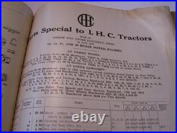 INTERNATIONAL HARVESTER TITAN Tractor Dealer Parts Book Original Famous Hit Miss